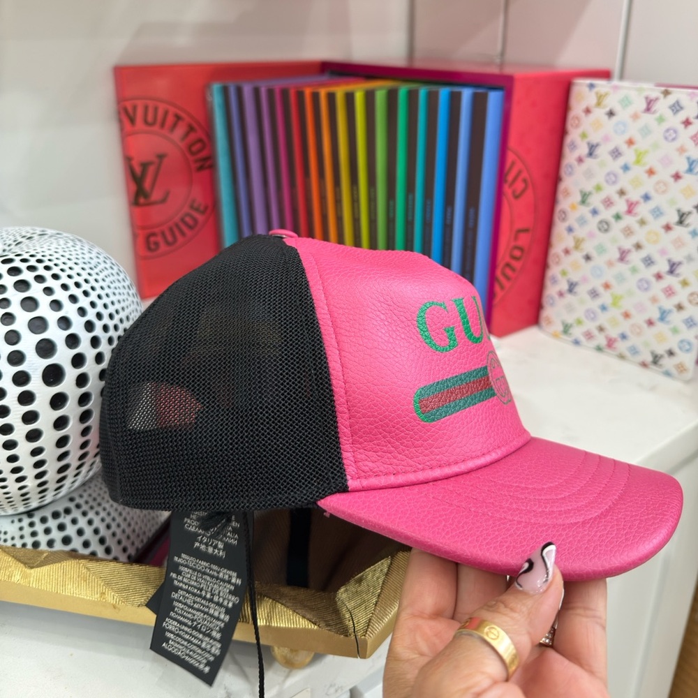 Gucci Pink Cap new never used size M - Picture 3 of 6